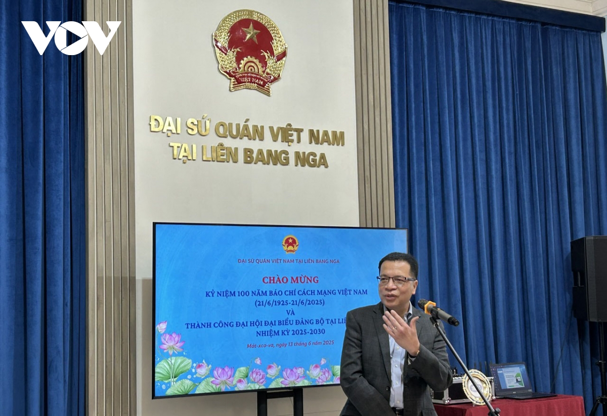 Kỷ niệm 100 năm Ngày Báo chí Cách mạng Việt Nam tại LB Nga